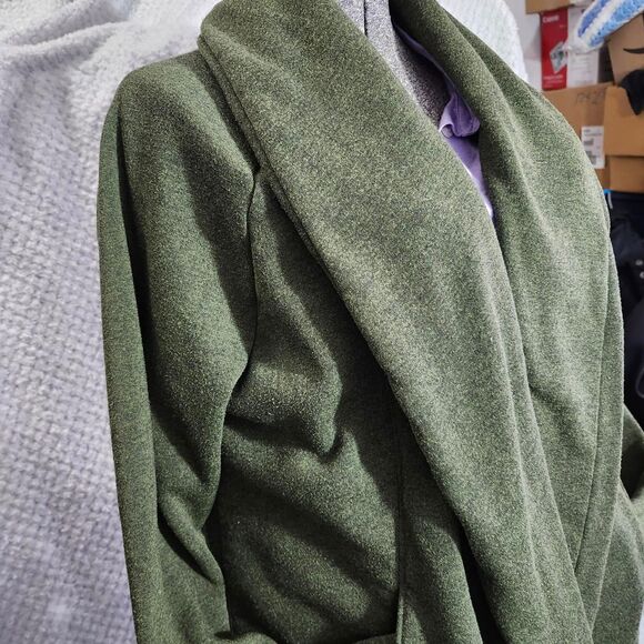 cardigan Columbia-sportswear Women's Green and Khaki shawl type jacket - Picture 2 of 6